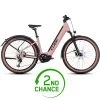 CUBE REACTION HYBRID Pro 750 Allroad - 27.5" Easy Entry Electric Mountain Bike - 2023 - Blushrose / Silver - 2nd Choice