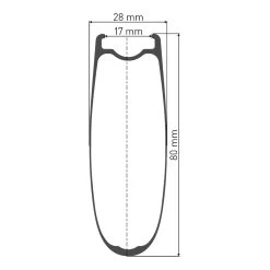 Dt-swiss DT Swiss ARC 1400 DICUT 80 Carbon Rear Wheel - 28" | Carbon | QR 130 - Shimano HG-EV / SRAM XDR -E-Bike World Shop dt swiss arc 1400 dicut 62 dim 1021124