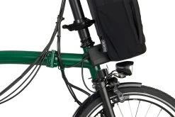Brompton Electric C Line Explore - 6-Speed - Mid Bar - Standard Seatpost - 16" Electric Folding Bike - 2023 - Racing Green -E-Bike World Shop electric c line explore 6 speed mid bar standart seatpost racing green 7 1452919