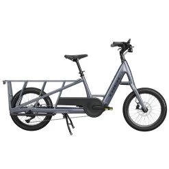 Trek Fetch+ 2 Electric Cargo Bike - 2023 - Galactic Grey -E-Bike World Shop fetchplus2 alt1 1335158