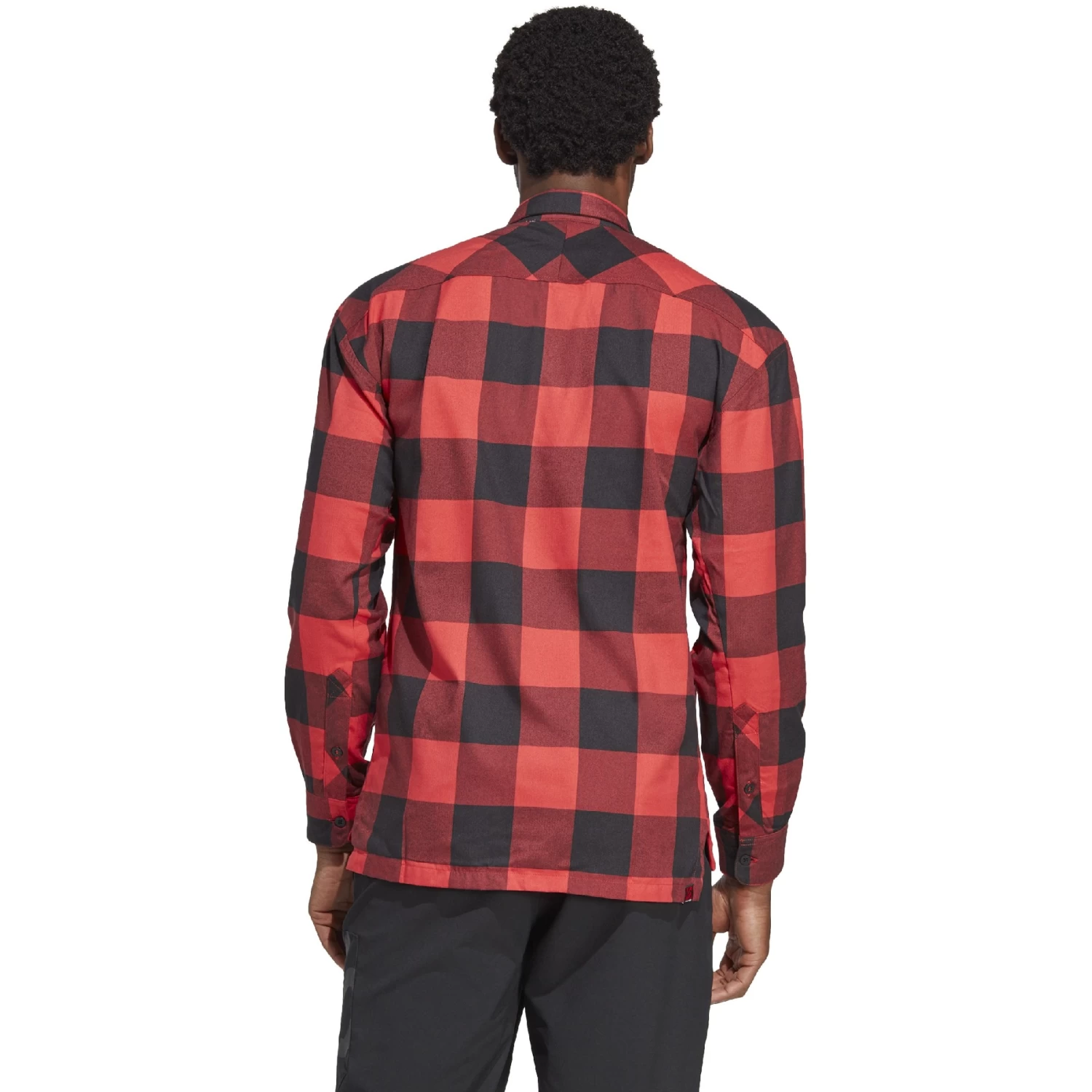 Five Ten Brand Of The Brave Flannel Long Sleeve Top - Red / Black 5 Five Ten Brand Of The Brave Flannel Long Sleeve Top - Red / Black - Image 3