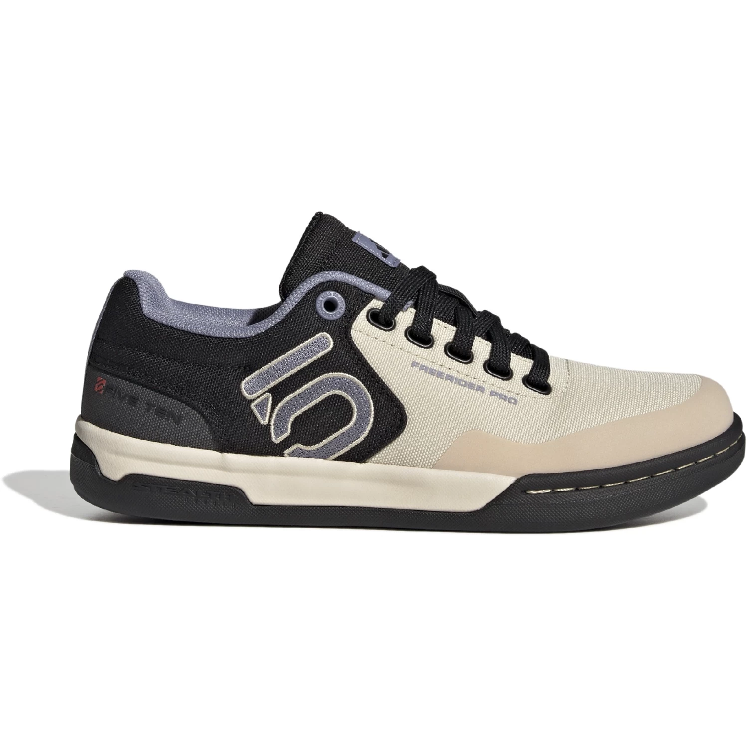 Five Ten Freerider Pro Canvas Mountain Bike Women's Shoes - Sand Strata / Silver Violet / Core Black 3 Five Ten Freerider Pro Canvas Mountain Bike Women's Shoes - Sand Strata / Silver Violet / Core Black