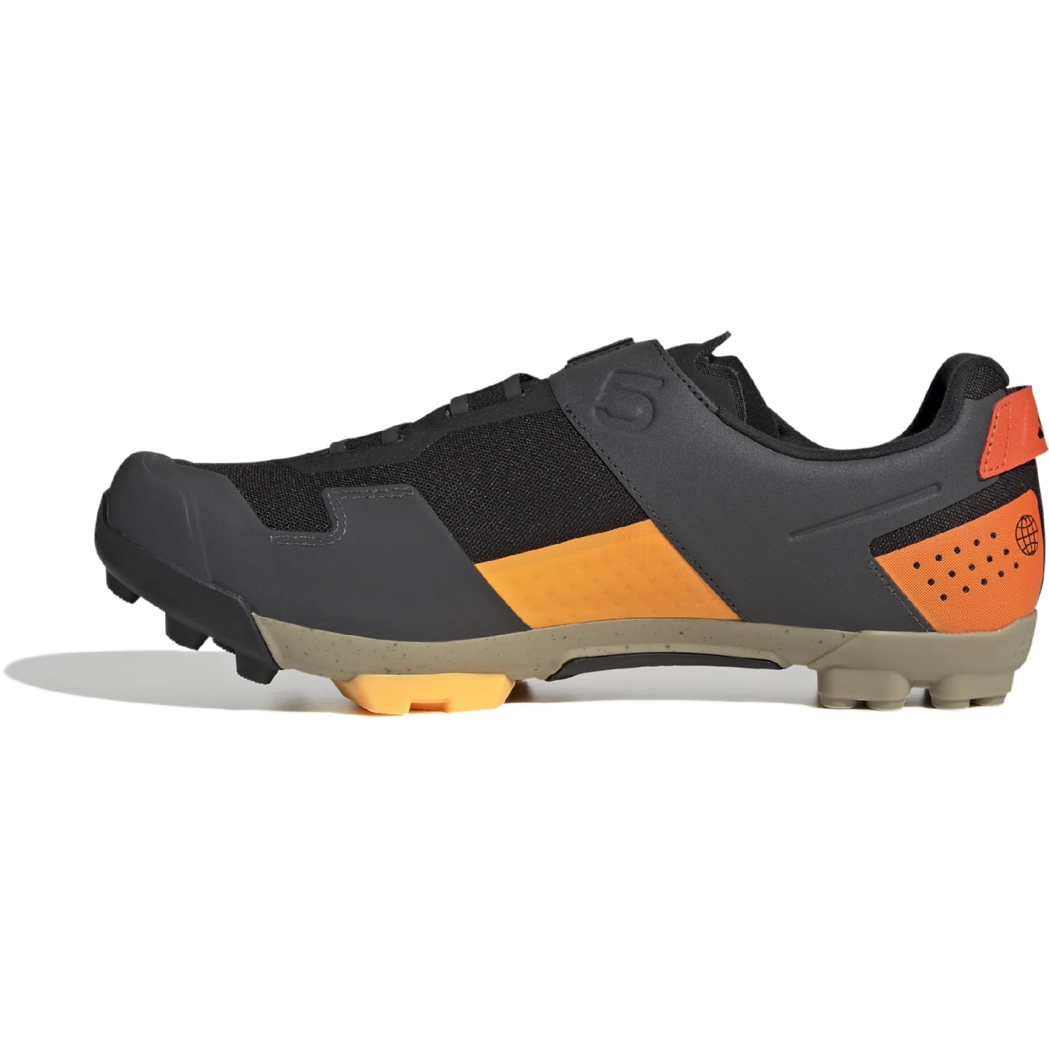 Five Ten Kestrel Boa Mountain Bike Shoes - Core Black / Cloud White / Impact Orange 6 Five Ten Kestrel Boa Mountain Bike Shoes - Core Black / Cloud White / Impact Orange - Image 4