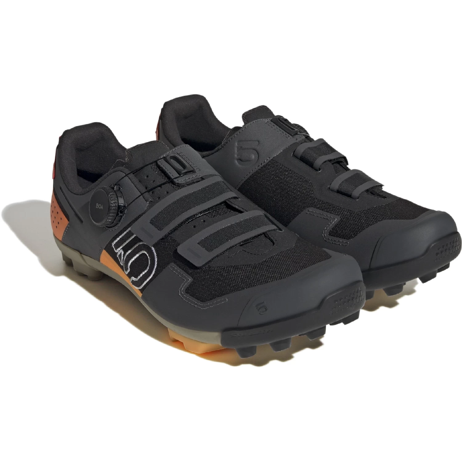 Five Ten Kestrel Boa Mountain Bike Shoes - Core Black / Cloud White / Impact Orange 7 Five Ten Kestrel Boa Mountain Bike Shoes - Core Black / Cloud White / Impact Orange - Image 5