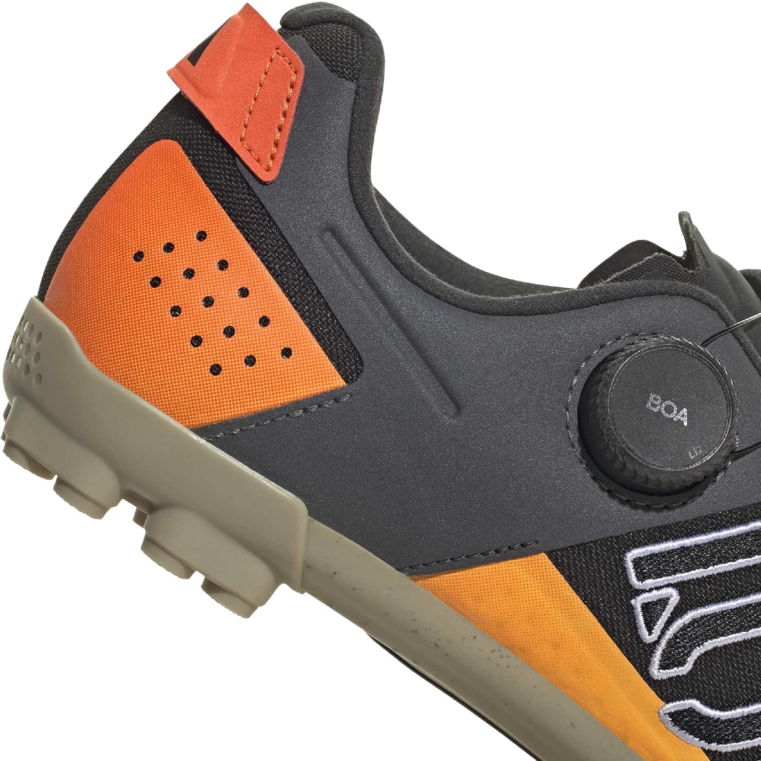Five Ten Kestrel Boa Mountain Bike Shoes - Core Black / Cloud White / Impact Orange 9 Five Ten Kestrel Boa Mountain Bike Shoes - Core Black / Cloud White / Impact Orange - Image 7