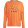 Five Ten Long Sleeve Jersey - Semi Impact Orange -E-Bike World Shop five ten hz0246 long sleeve jersey seimor 01 1440648