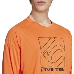 Five Ten Long Sleeve Jersey - Semi Impact Orange -E-Bike World Shop five ten hz0246 long sleeve jersey seimor 05 1440652