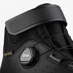Fizik Tempo Artica GTX Winter Road Shoes - Black / Black - 2nd Choice -E-Bike World Shop fizik tempo artica gtx goretex black 1 road cycling winter shoes 5 1352402
