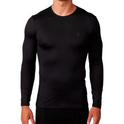 Fox Racing FOX Tecbase Longsleeve Baselayer Shirt Men - Black