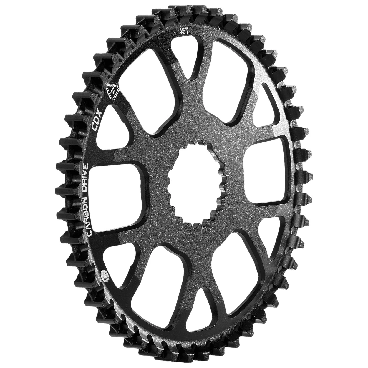 Gates Carbon Drive CDX Sprocket - Front | For S550 Crank | 54.7 Mm Belt Line (Rohloff) 3 Gates Carbon Drive CDX Sprocket - Front | For S550 Crank | 54.7 Mm Belt Line (Rohloff)
