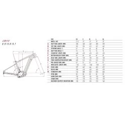 FOCUS JARIFA² 6.8 - Electric Mountain Bike - 2023 - Goldbrown -E-Bike World Shop geo jarifa 2 1370725 1