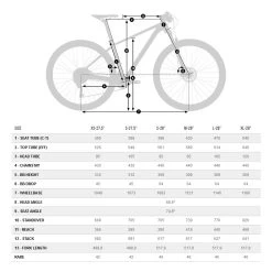 Orbea ONNA 20 - 29" Mountain Bike - 2023 - Black (gloss/matt) -E-Bike World Shop geo orbea onna 10 1409124