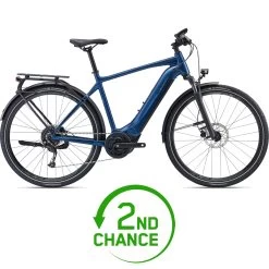 Giant EXPLORE E+ 2D GTS - Mens Electric Trek Bike - 2022 - Metallic Navy / Black Satin-gloss - 2nd Choice
