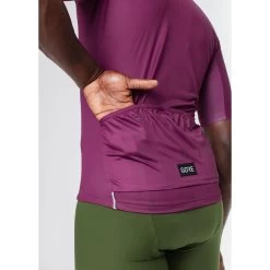 GOREWEAR Daily Short Sleeve Jersey - White/multicolor 01MC 14 GOREWEAR Daily Short Sleeve Jersey - White/multicolor 01MC -E-Bike World Shop gorewear daily short sleeve jersey process purple black bq99 5 1384152