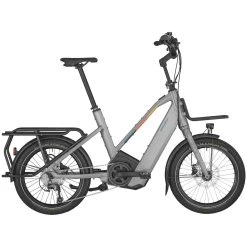 Bergamont HANS-E - Electric City Bike - 2023 - Shiny Mortar Grey -E-Bike World Shop hans e 3 1426010