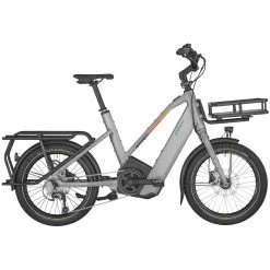 Bergamont HANS-E - Electric City Bike - 2023 - Shiny Mortar Grey -E-Bike World Shop hans e 4 1426011