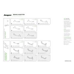 Hope Adaptor A IS To PM +0mm -E-Bike World Shop hope brake adaptor mounts 2021 1123894