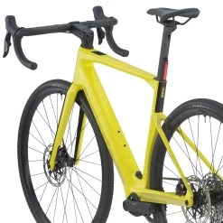 BMC ROADMACHINE 01 AMP X TWO - Electric Road Bike - 2023 - Lime Yellow / Black -E-Bike World Shop innovation bmc roadmachine 01 amp x two 03 geometry 1413059