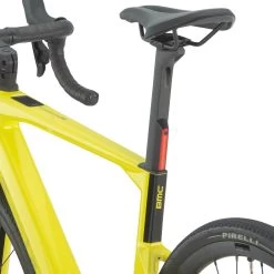 BMC ROADMACHINE 01 AMP X TWO - Electric Road Bike - 2023 - Lime Yellow / Black -E-Bike World Shop innovation bmc roadmachine 01 amp x two 06 safety first 1413058