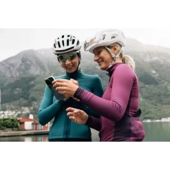 Isadore Debut Long Sleeve Jersey Women - Jesper Green -E-Bike World Shop isadore debut womens longsleeve jersey 2 1324771