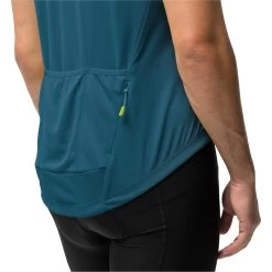 Jack Wolfskin Morobbia Full-Zip T-Shirt Men - Blue Daze -E-Bike World Shop jack wolfskin morobbia fz t shirt men blue daze 4 1373990