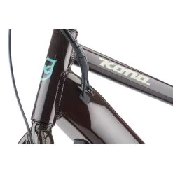 Kona DEW HD - Urban E-Bike - 2023 - Gloss Thunder / Sandal -E-Bike World Shop kona dew hd 11 1357991