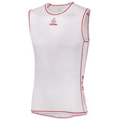 Loeffler Löffler Grid Transtex Light Singlet - White 100