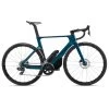 Orbea Orca Aero M31eLTD PWR - Rival ETap AXS Road Bike - 2022 - Metallic Boreal Blue (gloss) - Raw Carbon (matte) -E-Bike World Shop m134ttcc orbea d7 side orca aero m31eltd pwr 1164011