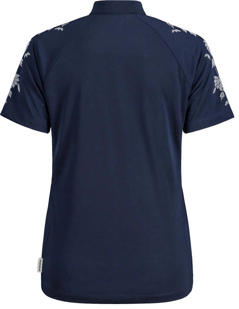 Maloja CuragliaM. All Mountain 1/2 Short Sleeve All Mountain Shirt Women's - Night Sky 8325 4 Maloja CuragliaM. All Mountain 1/2 Short Sleeve All Mountain Shirt Women's - Night Sky 8325 - Image 2