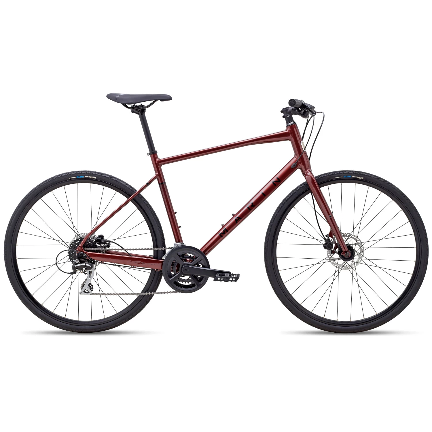 Marin FAIRFAX 2 - Fitness Bike - 2023 - Gloss Maroon / Black 3 Marin FAIRFAX 2 - Fitness Bike - 2023 - Gloss Maroon / Black