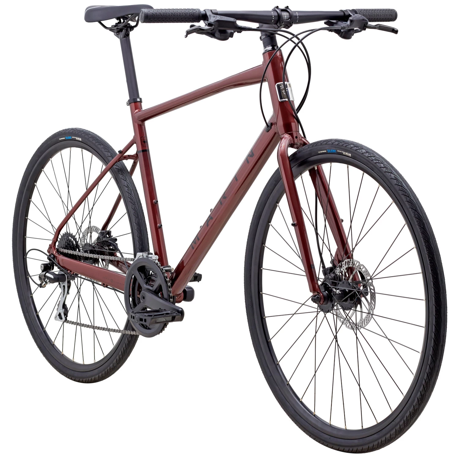 Marin FAIRFAX 2 - Fitness Bike - 2023 - Gloss Maroon / Black 5 Marin FAIRFAX 2 - Fitness Bike - 2023 - Gloss Maroon / Black - Image 3