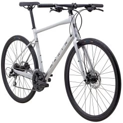 Marin FAIRFAX 2 - Fitness Bike - 2023 - Gloss Silver / Black - 2nd Choice -E-Bike World Shop marin fairfax 2 silver 02 1294297