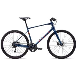 Marin FAIRFAX 3 - Fitness Bike - 2023 - Gloss Dark Blue / Roarange