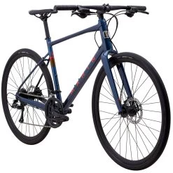 Marin FAIRFAX 3 - Fitness Bike - 2023 - Gloss Dark Blue / Roarange -E-Bike World Shop marin fairfax 3 02 1294493