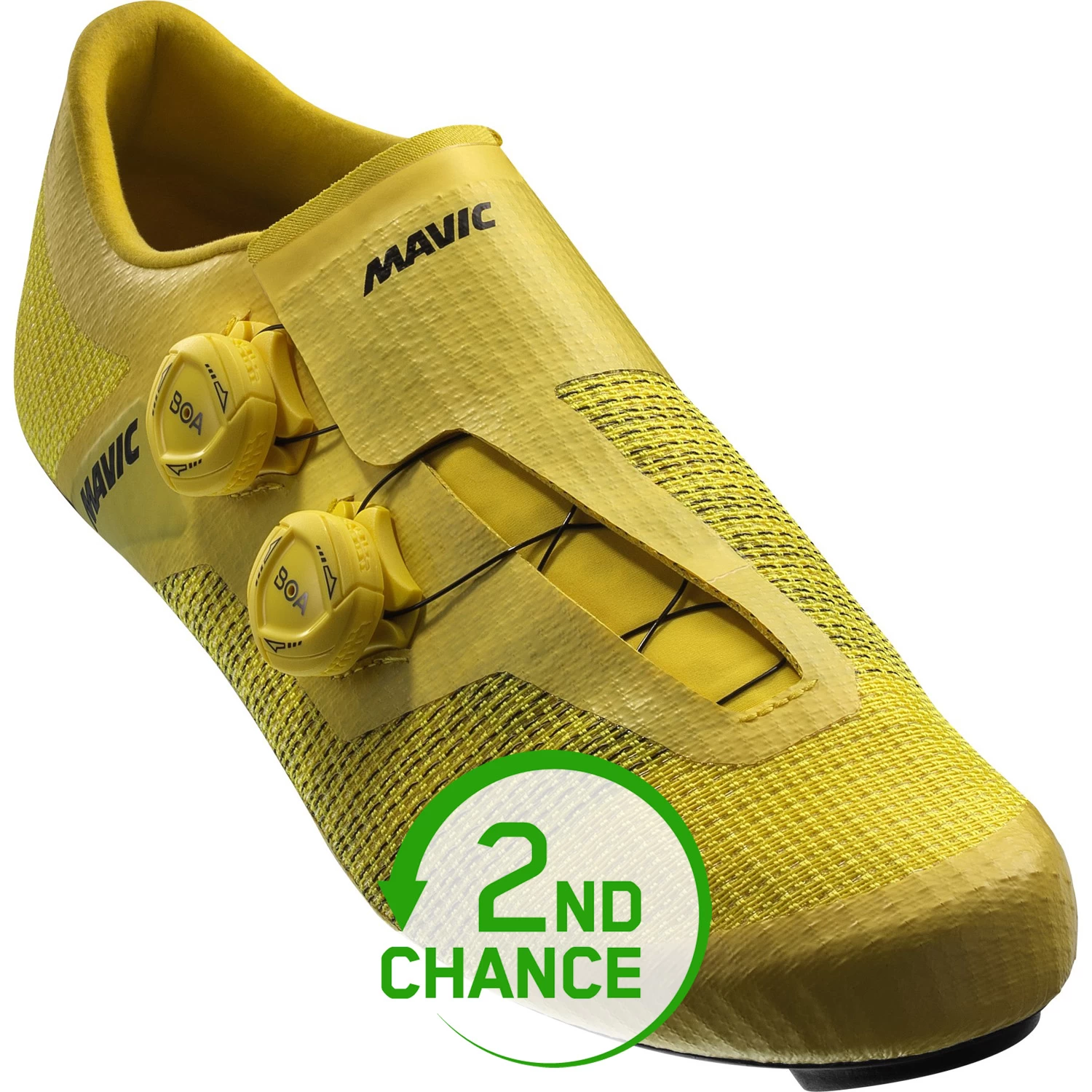 Mavic Cosmic Ultimate III Cycling Shoes - Yellow Mavic/yellow Mavic/black - 2nd Choice 3 Mavic Cosmic Ultimate III Cycling Shoes - Yellow Mavic/yellow Mavic/black - 2nd Choice
