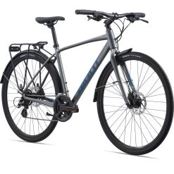 Giant ESCAPE 2 City Trekking Bike - 2022 - Charcoal -E-Bike World Shop my21 escape 2 city disc color a charcoal front 1101920