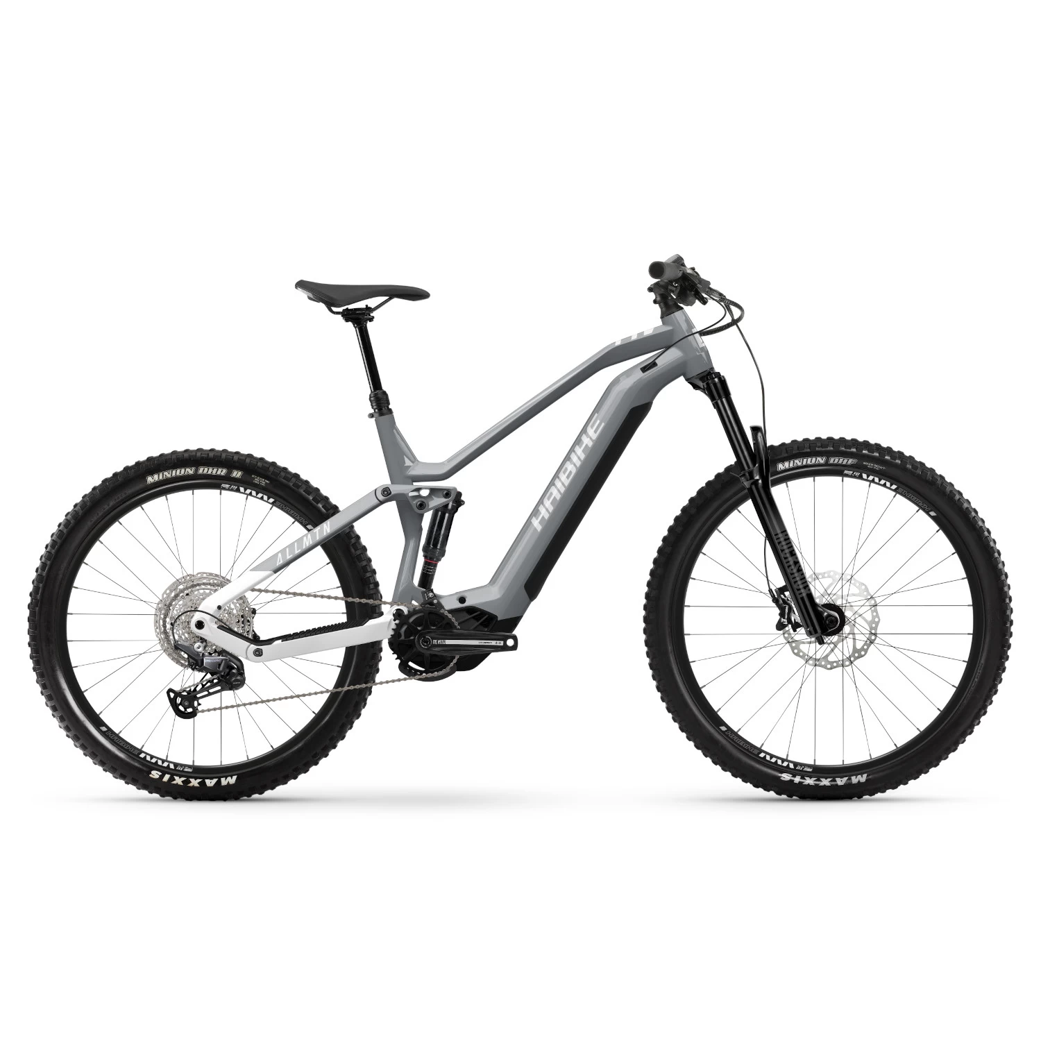 Haibike ALLMTN 3 I720Wh - 29"/27.5" Electric Mountain Bike - 2023 - Gloss Silver White 3 Haibike ALLMTN 3 I720Wh - 29"/27.5" Electric Mountain Bike - 2023 - Gloss Silver White