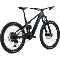 Giant TRANCE X ADVANCED E+ ELITE 1 - Carbon Electric Mountain Bike - 2023 - Gunmetal Black -E-Bike World Shop my23trancexadvancedeplusel1 coloragunmetalblack rear 1549216