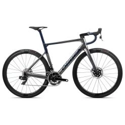Orbea ORCA M11eLTD PWR - Red ETap AXS Road Bike - 2023 - Glitter Anthracite - Blue Carbon (gloss)