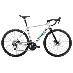 Orbea GAIN D30 105 Roadbike E-Bike - 2023 - Metallic Silver (matt) - Black (gloss)
