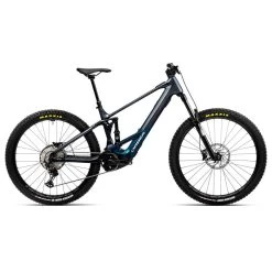 Orbea WILD H30 625Wh Electric Mountain Bike - 2023 - Basalt Grey - Dark Teal (gloss)