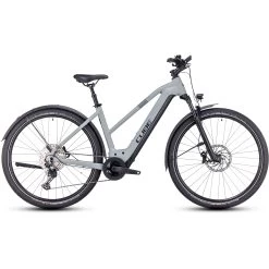 CUBE NURIDE HYBRID SLX 750 Allroad - Women Electric Bike - 2023 - Grey / Black A00