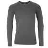 Odlo Performance Light Long-Sleeve Base Layer Top Men - Grey Melange -E-Bike World Shop odlo mens performance light eco long sleeve tshirt grey melange 1471723