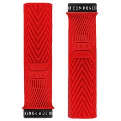 PNW Components Loam XL MTB Lock-On Handlebar Grips - Really Red