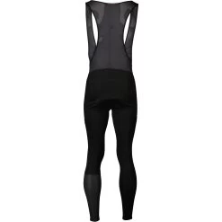 POC Men's Thermal Cargo Bib Tights - 1002 Uranium Black -E-Bike World Shop poc mens thermal cargo tights 1002 uranium black 6 1286185