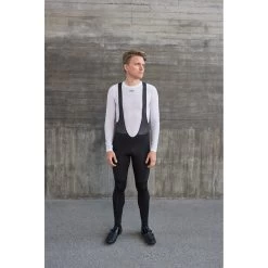 POC Men's Thermal Cargo Bib Tights - 1002 Uranium Black -E-Bike World Shop poc mens thermal cargo tights 1002 uranium black 8 1286187