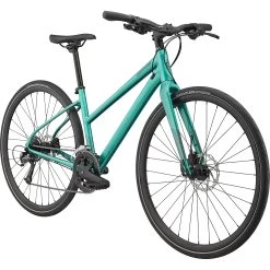 Cannondale QUICK DISC 3 Remixte - Women Fitness Bike - 2023 - Turquoise -E-Bike World Shop quick 3 remixte turquoise 2 1161265