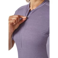 Rab Cindercrino Zip Women's Tee - Orion Blue 20 Rab Cindercrino Zip Women's Tee - Orion Blue -E-Bike World Shop rab cindercrino zip women s tee 1 1447972