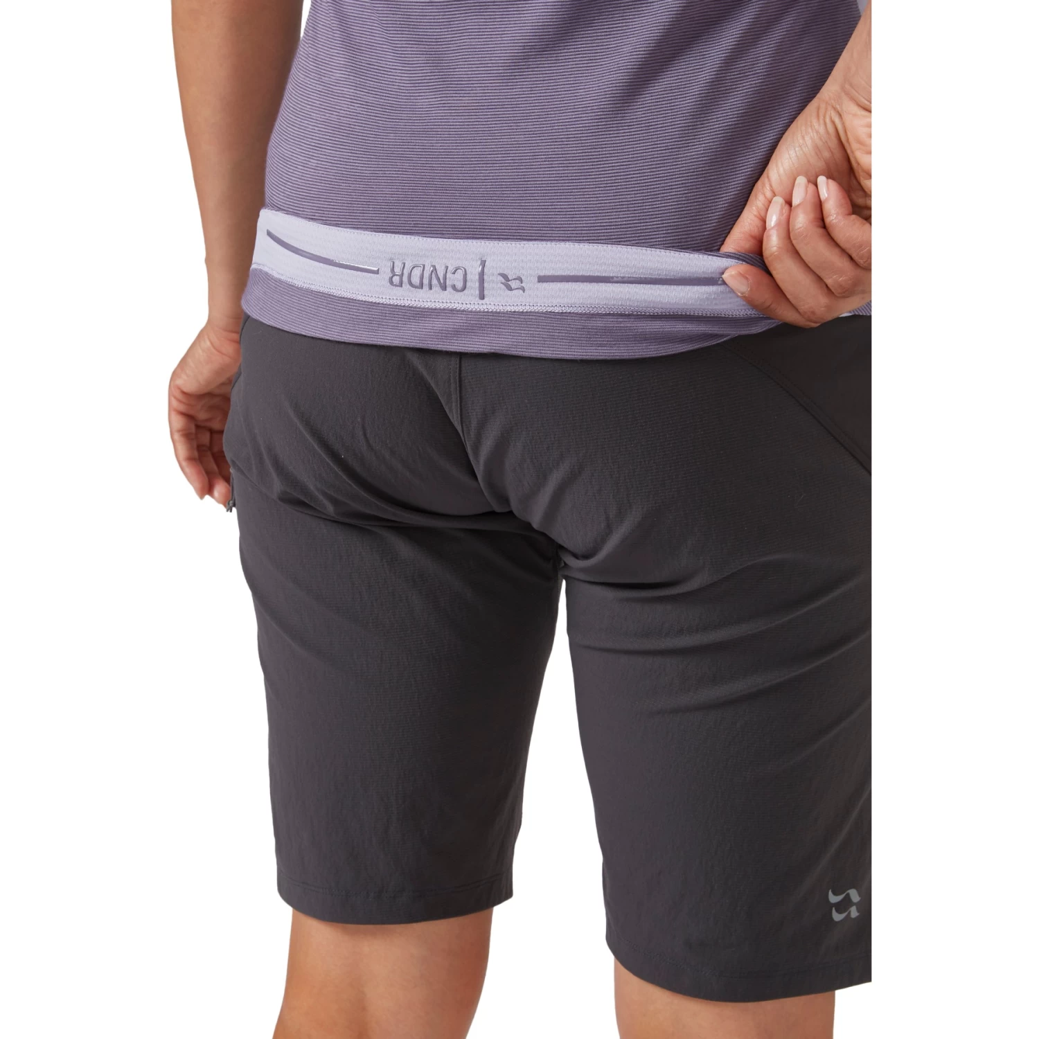 Rab Cindercrino Zip Women's Tee - Orion Blue 9 Rab Cindercrino Zip Women's Tee - Orion Blue - Image 7