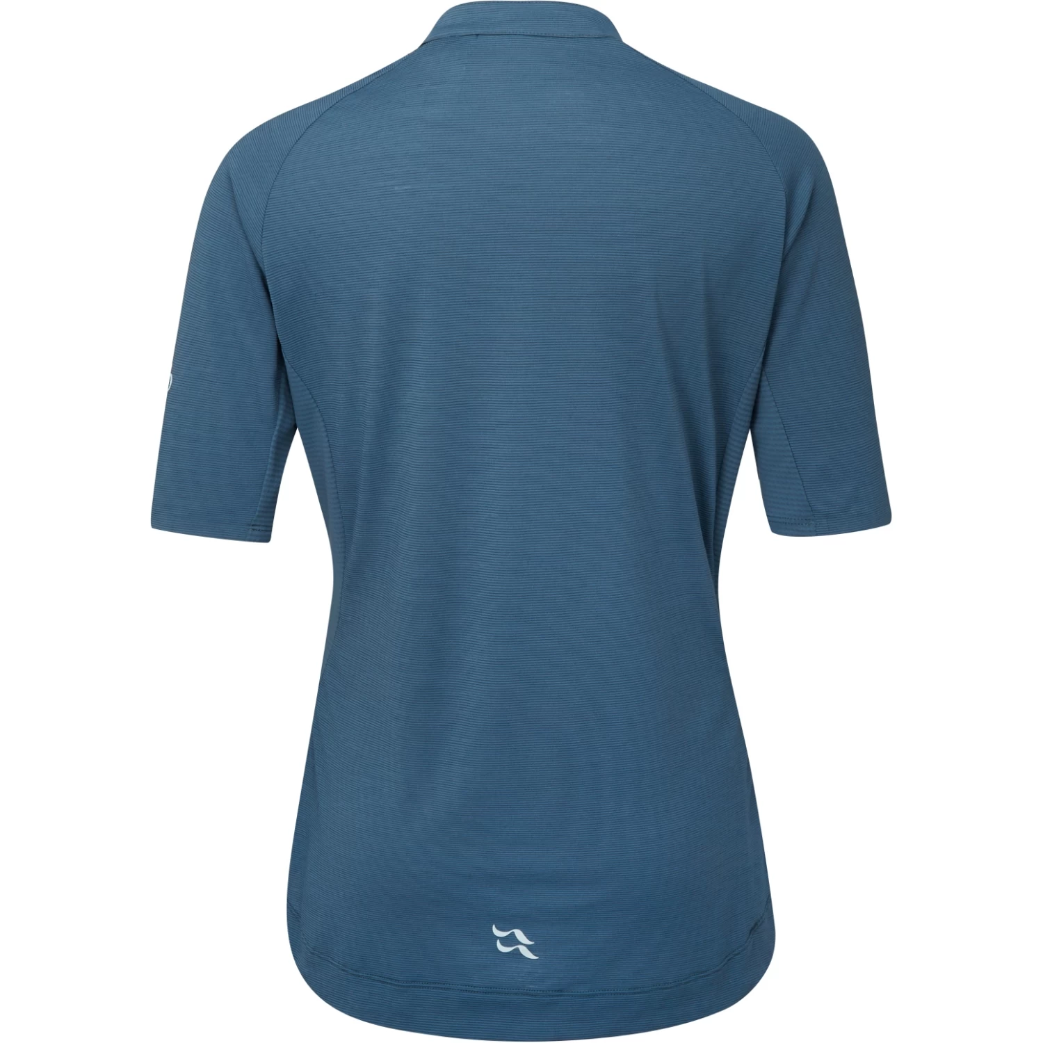 Rab Cindercrino Zip Women's Tee - Orion Blue 6 Rab Cindercrino Zip Women's Tee - Orion Blue - Image 4